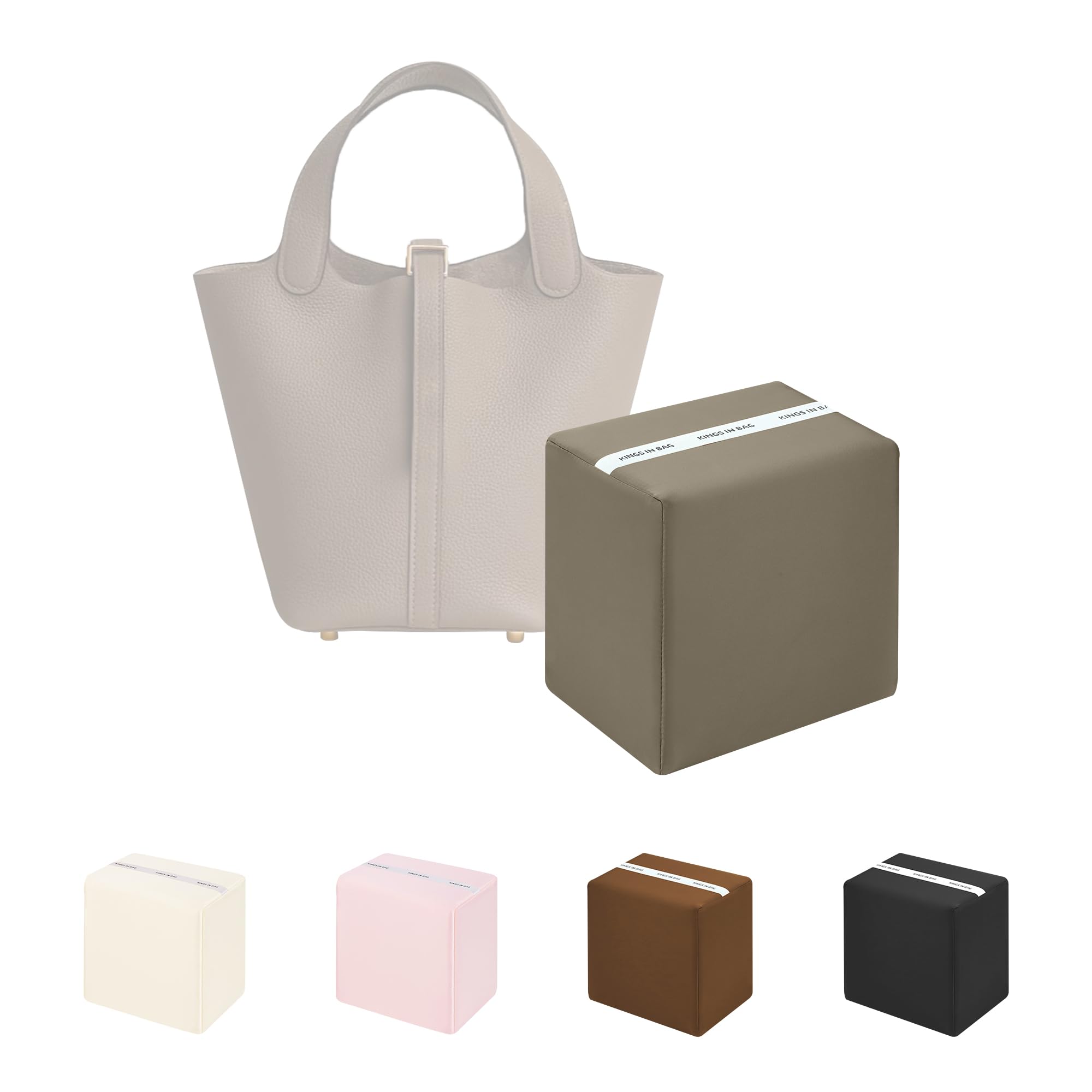 Amazon.co.jp: KINGS IN BAG エルメスピコタン用 バッグピロー サテン